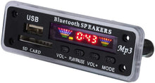 Carica l'immagine nel visualizzatore di Gallery, Exliy Scheda di decodifica Altoparlanti, Schermo a 4 Colori SDM01BT + U-DX Bluetooth 5.0 MP3 FM Ape Modulo Scheda di decodifica FLAC, Supporto MP3/WMA/WAV/FLAC/APE(Nero)
