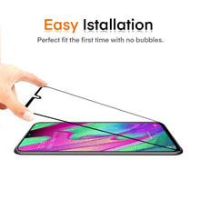 Carica l'immagine nel visualizzatore di Gallery, VGUARD [3 Pack] Pellicola Vetro Temperato per Samsung Galaxy A40, [Copertura...
