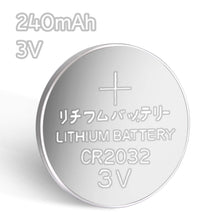 Carica l&#39;immagine nel visualizzatore di Gallery, 【40 Pack】Pile a Bottone CR2032 IDESION Batteria 3V 240mAh Per LED luci,...