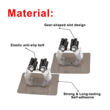 Carica l&#39;immagine nel visualizzatore di Gallery, Funvce 4 Pz Mocio Sostegno Broom Organizer, a Parete Gancio... - Ilgrandebazar