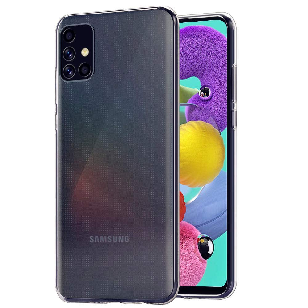 AHABIPERS Custodia per Samsung Galaxy A51 Cover, Trasparente... - Ilgrandebazar