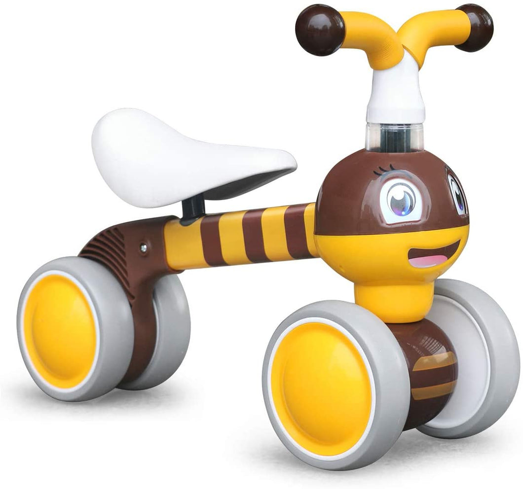 XIAPIA Bicicletta Senza Pedali 10-24 Mesi, Bici per Bambini 1-2 Anni, Giocattoli per 1 Anno Bambino, Bicicletta Equilibrio Bambino, Giocattoli per Ragazzini (Ape)