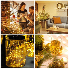 Carica l'immagine nel visualizzatore di Gallery, Kolpop 3m 30 LED Lucine Decorative a Batteria (6 pezzi), Luci Filo di...