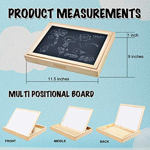 Set per attività manuale con puzzle in legno e aree di disegno, per... - Ilgrandebazar