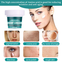 Carica l'immagine nel visualizzatore di Gallery, Hemp Cream,Hemp Balm, Crema viso alla canapa,Antinfiammatorio, Anti-Acne, Anti-Ossidante, Antirughe, Anti-Aging, 40g