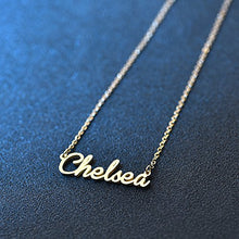 Carica l&#39;immagine nel visualizzatore di Gallery, Nome Collana personalizzata, nome Cursive Font Made with Name... - Ilgrandebazar
