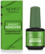 Carica l&#39;immagine nel visualizzatore di Gallery, (2 Pezzi) Nail Polish Remover, Magic Soak Off Gel, Quick and Safe, Rimuove lo Smalto in Gel Soak-Off in 3-5 Minuti, Facilmente e Rapidamente, Non Danneggia le Unghie