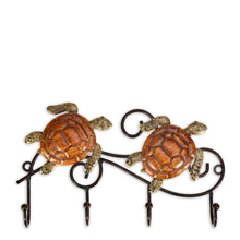 Carica l'immagine nel visualizzatore di Gallery, TOOARTS Appendino da parete in ferro Design vintage 9 * 1.2 * 5.5in, Marrone - Ilgrandebazar
