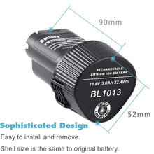 Carica l&#39;immagine nel visualizzatore di Gallery, [2-Pacco]Dosctt 3000mAh Batteria Sostituzione per Makita BL1013 10,8V BL 1013
