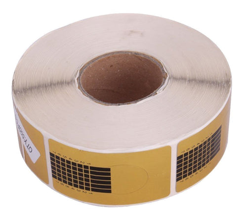 500 CARTINE PER UNGHIE RICOSTRUZIONE ALLUNGAMENTO NAIL ART ROTOLO - Ilgrandebazar