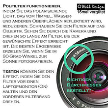 Carica l'immagine nel visualizzatore di Gallery, Polarizzatore circolare Slim XMC Digital Weil Design Germany Pol Filter 77mm