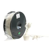 Carica l&#39;immagine nel visualizzatore di Gallery, GEEETECH Filamento PLA 1.75mm 1kg Spool per Stampante 3D, Bianco A-Bianco