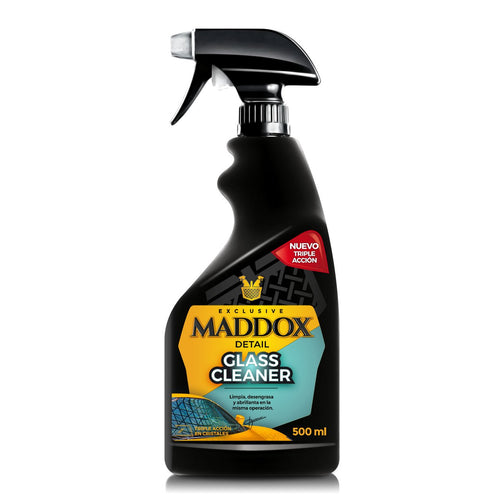 Maddox Detail - Glass Cleaner - Pulitore vetri tripla azione: 500 ml, Nero - Ilgrandebazar