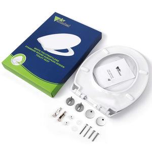 Amzdeal Copriwater, Sedile WC con Chiusura Ammortizzata, Slow Down Muto... - Ilgrandebazar