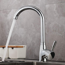 Carica l&#39;immagine nel visualizzatore di Gallery, GAVAER Rubinetto per Cucina, Girevole a 360°Miscelatore Cucina Cromato E-6057