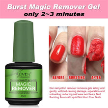 Carica l&#39;immagine nel visualizzatore di Gallery, (2 Pezzi) Nail Polish Remover, Magic Soak Off Gel, Quick and Safe, Rimuove lo Smalto in Gel Soak-Off in 3-5 Minuti, Facilmente e Rapidamente, Non Danneggia le Unghie