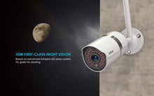 Carica l&#39;immagine nel visualizzatore di Gallery, ieGeek Telecamera di Sorveglianza 1080P WiFi Esterno con Bianco - Ilgrandebazar