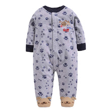 Carica l&#39;immagine nel visualizzatore di Gallery, Bambino Pagliaccetto Fleece Tutina Pigiama Carino Tuta Maniche Lunghe Body... - Ilgrandebazar