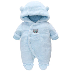 Vine Bambino Tute da neve Neonato Pagliaccetto con Cappuccio Inverno FOOTED... - Ilgrandebazar