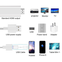 Carica l&#39;immagine nel visualizzatore di Gallery, Phone a HDMI, AMANKA Full HD 1080P MHL a HDMI Adattatore, a - Ilgrandebazar