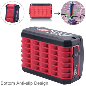 DOSCTT Sostituzione per Bosch BAT609 18V 5500mAh Li-Ion Batteria 1 pack, Nero