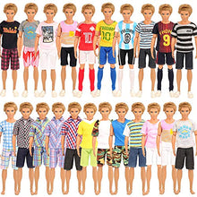 Carica l&#39;immagine nel visualizzatore di Gallery, Miunana 5 Abiti Vestiti alla Moda per Ken Doll Bambola (Slezionati A Caso) - Ilgrandebazar