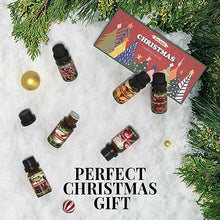 Carica l'immagine nel visualizzatore di Gallery, SALKING Oli Essenziali Natale per Diffusori 6x10ml, Set di Olio Essenziale Puri per Aromaterapia - Ghirlanda di Natale, mela alla cannella, pan di zenzero, bastoncini di zucchero, budino, zabaione