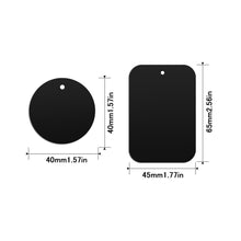 Carica l&#39;immagine nel visualizzatore di Gallery, ivoler [8 Pezzi] Calamita per Cellulare Auto, Super Adesivo 3M piastrine Nero - Ilgrandebazar