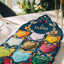 Carica l&#39;immagine nel visualizzatore di Gallery, Pukka | Calendario dell&#39;Avvento con tisane biologiche | 24 bustine | Ecologico | Senza cioccolato | Senza lattosio