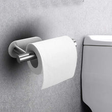 Carica l&#39;immagine nel visualizzatore di Gallery, Kissral Porta Carta Igienica, Portarotolo Bagno Autoadesivo Acciaio Inossidabile Porta Rotoli Carta Igienica Adesivo per Bagno e Toilette per Cucina e Bagno
