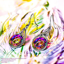 Carica l&#39;immagine nel visualizzatore di Gallery, Kate Lynn Regalo di San Valentino - Nirvana Fenice - C Orecchini Vulcano - Ilgrandebazar