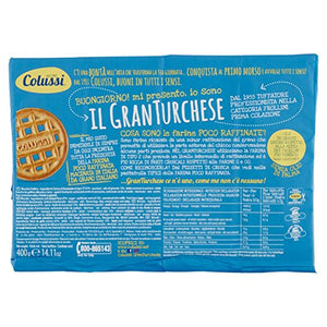 Colussi Gran Turchese Biscotti Gr.400 - [confezione da 4]