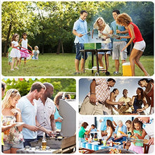 Carica l&#39;immagine nel visualizzatore di Gallery, YOWAO Tappetini da Barbecue, Il Tappetino Antiaderente in Teflon BBQ Griglia...