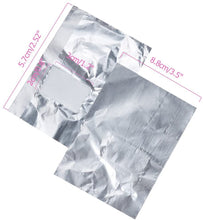 Carica l'immagine nel visualizzatore di Gallery, Ealicere 200PCS Remover Foil Wraps Compresse Remover, Fogli di Alluminio per Rimuovere lo Smalto, 1 spingi cuticole da manicure e 1 lima per unghie