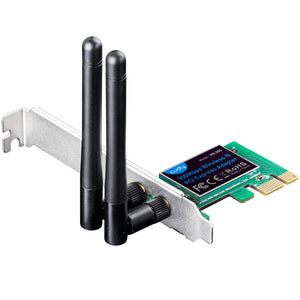 Cudy 300 Mbit/s PCIe WLAN, Scheda di rete WLAN PCI Express da 300 Mbit/s. - Ilgrandebazar