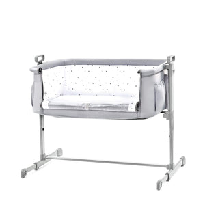Kinderkraft Culla da Affiancare NESTE, Lettino Co-Sleeping, Regolabile Grigio - Ilgrandebazar
