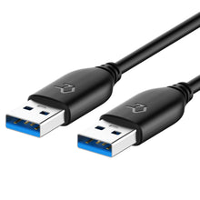 Carica l'immagine nel visualizzatore di Gallery, Rankie Cavo USB 3.0 A Maschio a A Maschio, Nero, 1,8 m - Ilgrandebazar