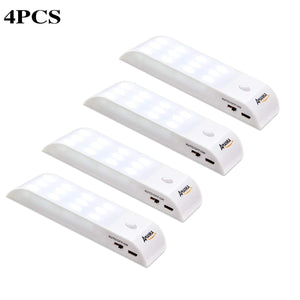 Luce Notte LED, AMANKA 4 Pcs 4 Pezzi Led, 4 Led - Ilgrandebazar