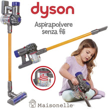 Carica l'immagine nel visualizzatore di Gallery, ODS- V8 Dyson Aspirapolvere Giocattolo per Bambini, Colore Grigio, Arancione e Viola, 20800