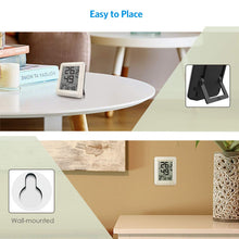 Carica l&#39;immagine nel visualizzatore di Gallery, Criacr Wireless Termometro Igrometro da Interno Esterno, Bianco Puro - Ilgrandebazar