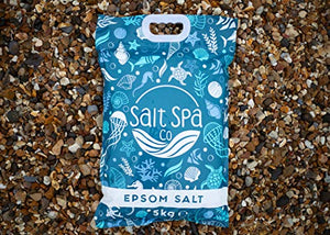 Sale Epsom ULTRA PURO | Sali da Bagno 5KG | Salt Spa Co | Lenisce i Muscoli...