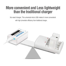 Carica l'immagine nel visualizzatore di Gallery, ENEGON 9V USB Dirette Batteria 659mAh 2 &amp; Cavo di ricarica - Ilgrandebazar