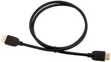 Carica l'immagine nel visualizzatore di Gallery, Amazon Basics Cavo Ultra HD HDMI 2.0 ad alta velocità, formati 3D supportati, con Audio Return Channel, 0,9 m, Nero