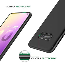 Carica l&#39;immagine nel visualizzatore di Gallery, BENNALD Cover Samsung Galaxy S10e Custodia in TPU Opaco, Morbido Nero - Ilgrandebazar
