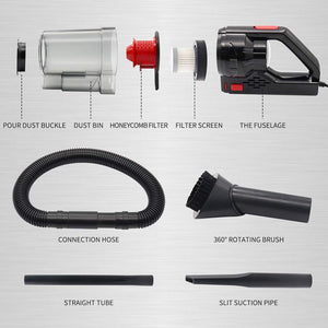 VISLONE Aspirapolvere Auto, Portatile Potente 150W 6000Pa... - Ilgrandebazar