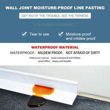Carica l&#39;immagine nel visualizzatore di Gallery, Nastro Sigillante Per Bagno e Cucina, Materiale PE, Nastro Sigillante Impermeabile e Resistente Alla,Autoadesivo Waterproof Caulk Strip Wall Sealing(3,8 cm x 335cm) (Bianca)