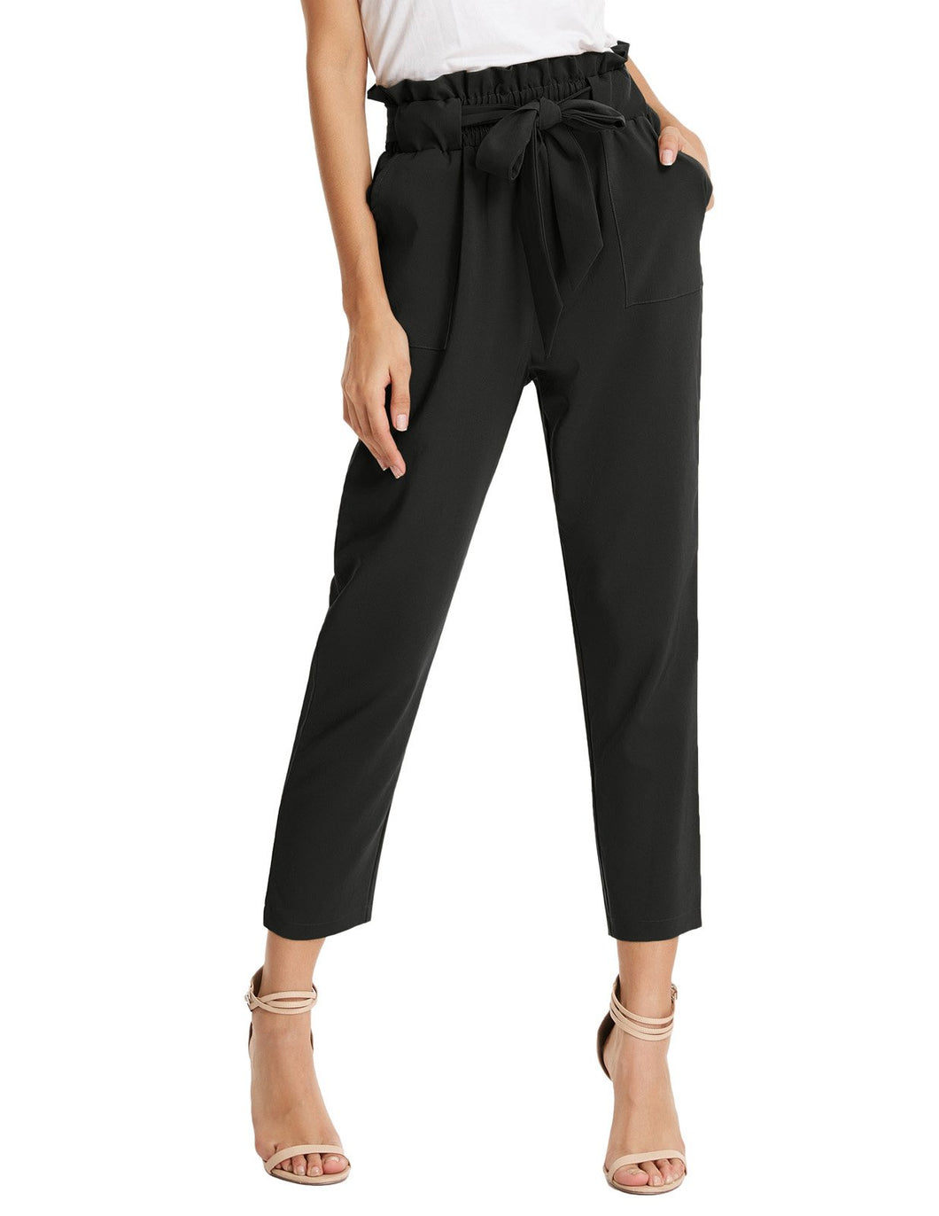 GRACE KARIN Donna Pantaloni Affusolati a Vita Elasticizzta Bodycon Slim... - Ilgrandebazar