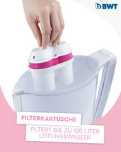 Carica l'immagine nel visualizzatore di Gallery, BWT Magnesium Mineralizer Filtro con Tecnologia Brevettata caraffa filtrante, Bianco, 6 unità (Confezione da 1)
