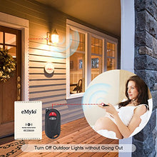 Carica l&#39;immagine nel visualizzatore di Gallery, eMylo DC 24 V 2 canali 433 Mhz telecomando RF modulo relè senza fili...