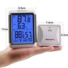 Carica l&#39;immagine nel visualizzatore di Gallery, ThermoPro TP65 Termometro Igrometro TP65-temperatura e umidità esterna - Ilgrandebazar